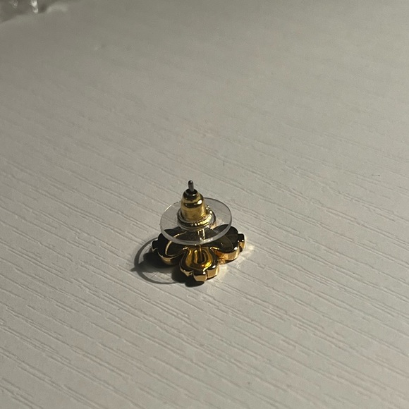 Kate Spade Legacy Logo Floral Spade Earrings - Picture 4 of 5